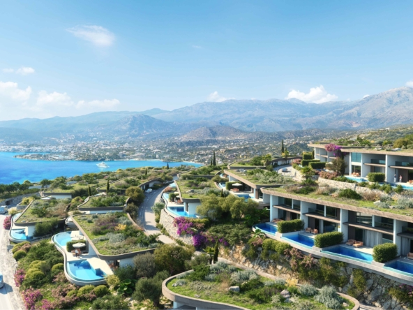 Hilltop Residences in Elounda