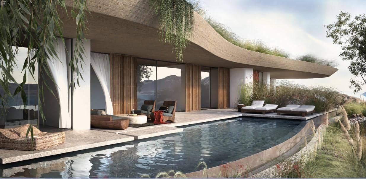 Hilltop Residences in Elounda