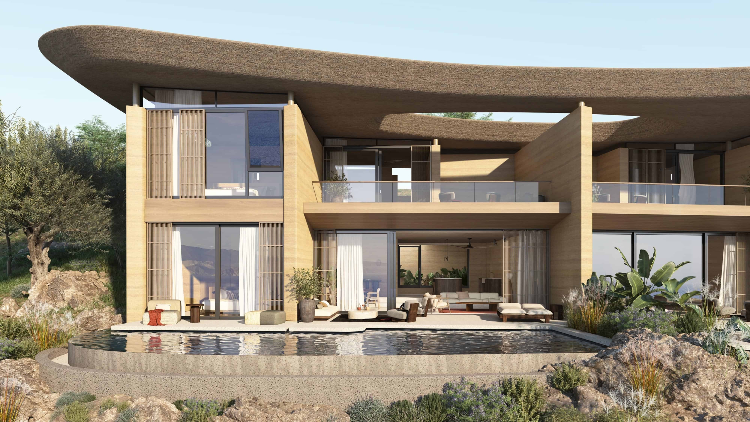 Hilltop Residences in Elounda