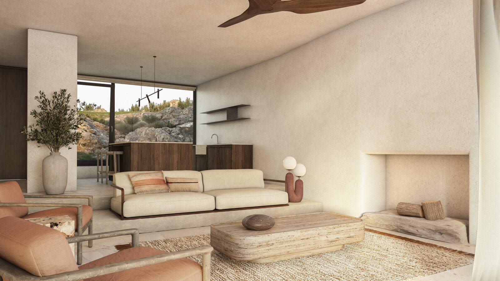 Hilltop Residences in Elounda